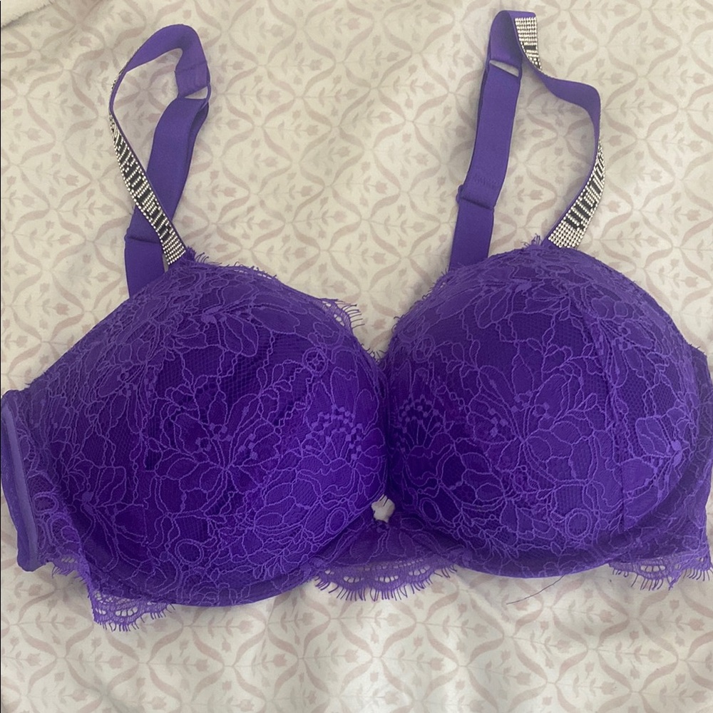 💕Purple Lace Women's Bra💕